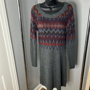 Absolutely Creative Worldwide Grey Sweater Dress